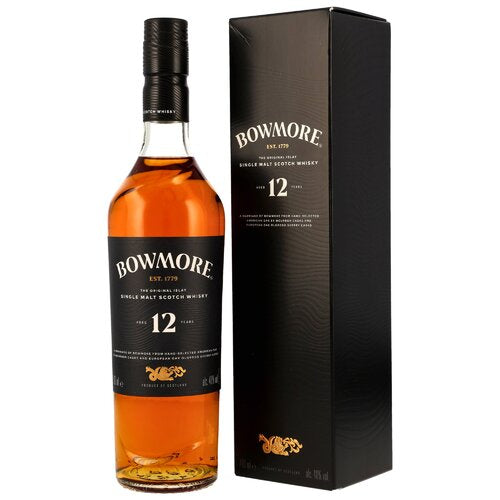 Bowmore 12 Jahre – Islay Single Malt – 40 % vol. (0,7 l)