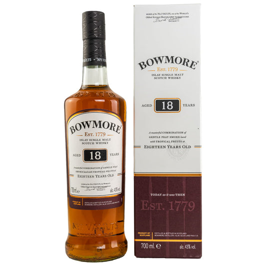 Bowmore 18 Jahre 43% vol. 0,7 l