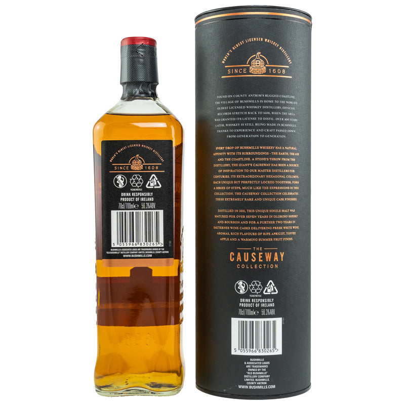 Bushmills 2011/2021 Sauternes Cask - The Causeway Collection 56,3% vol. 0,7l
