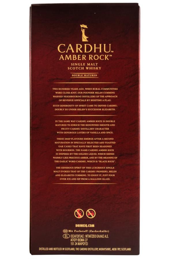 Cardhu Amber Rock 40% vol. 0,7 l