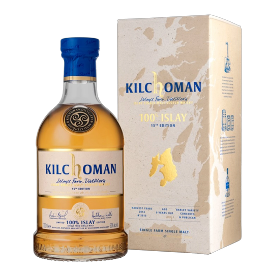 Kilchoman 100% Islay – 15th Edition – Islay Single Malt Scotch – 50 % vol. – 0,7 l