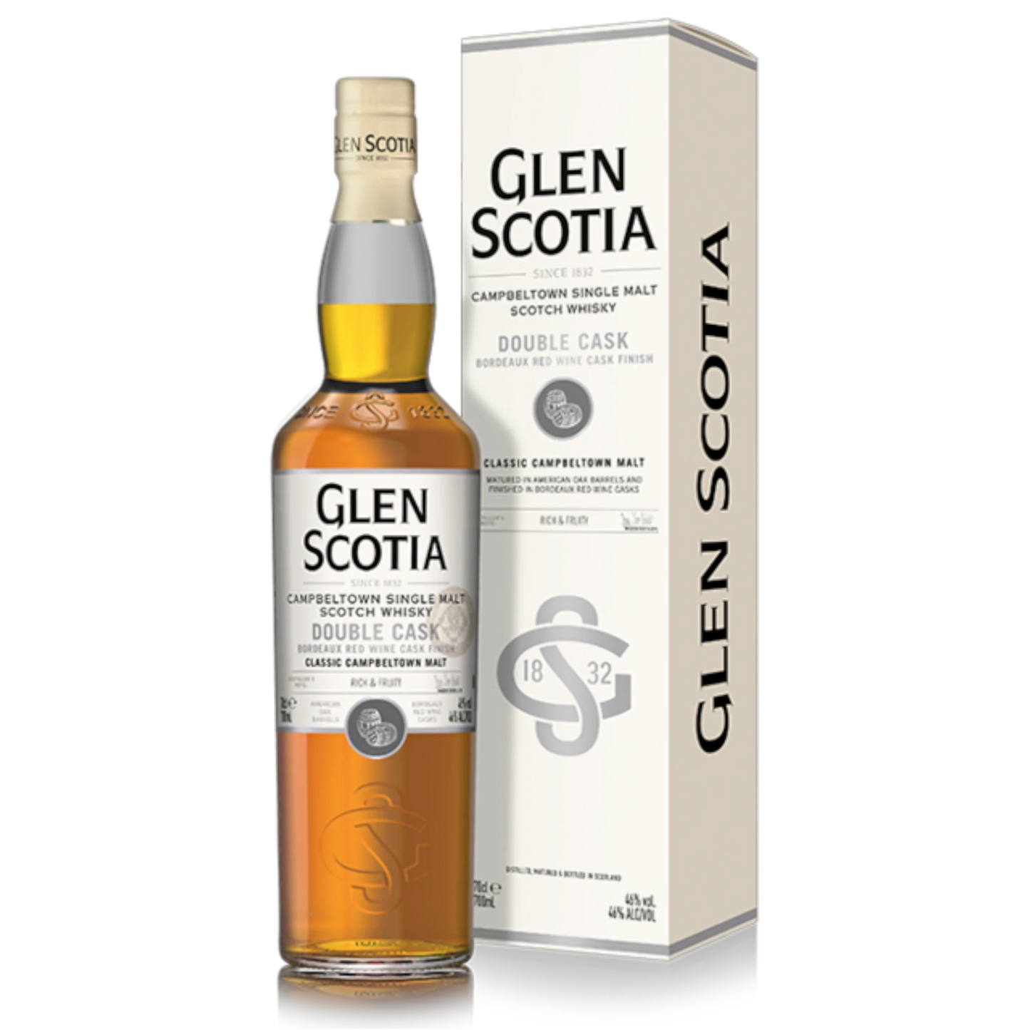 Glen Scotia Double Cask – Bordeaux Red Wine Cask Finish – 46 % vol. – 0,7 l