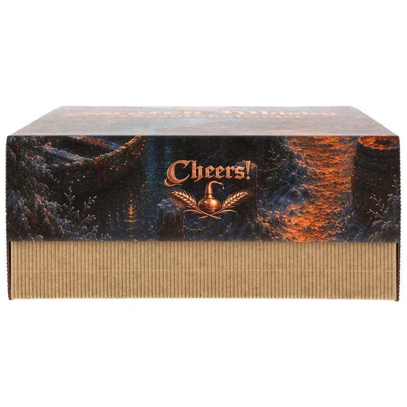 Scotch-Whisky-Adventskalender 2026 – 24 × 0,02 l – mit Begleitheft und Nosingglas