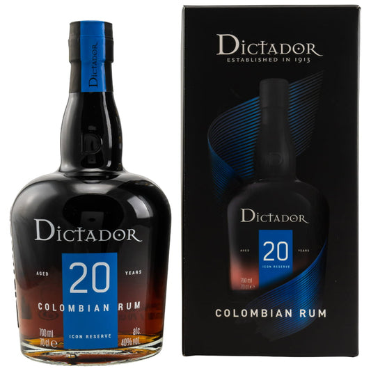 Dictador 20 Jahre 40% vol. 0,7l