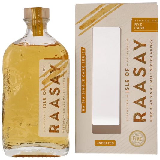 Isle of Raasay 2019/2024 – 5 Years Old – Single Cask #19/266 – Rye Cask – 61,9 % vol. – 0,7 l