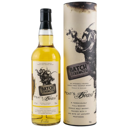 Peat’s Beast Batch Strength – Peated Single Malt Scotch – 52,1 % vol. – 0,7 l