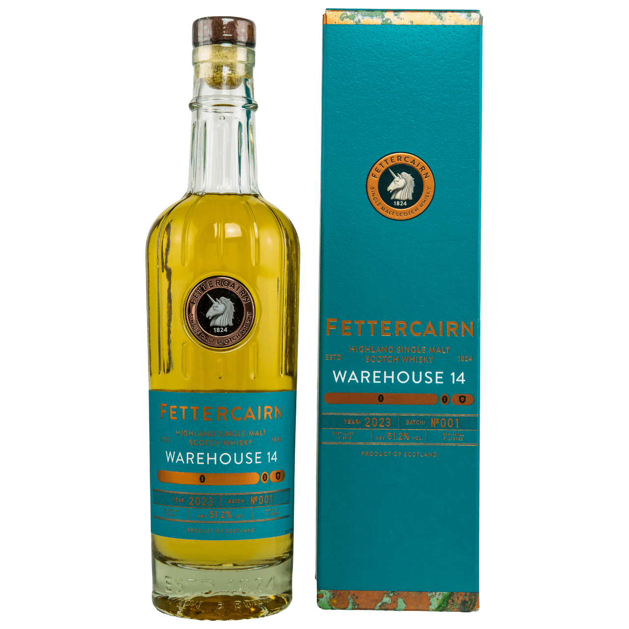 Fettercairn Highland Single Malt Scotch WH14 SmallBatch001 51,2% vol. 0,7l