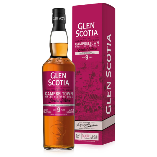 Glen Scotia Campbeltown Malts Festival 2025 – 9 Jahre – 54,3 % vol. – 0,7 l