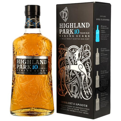 Highland Park 10 Jahre – Viking Scars – 40 % vol. (0,7 l)