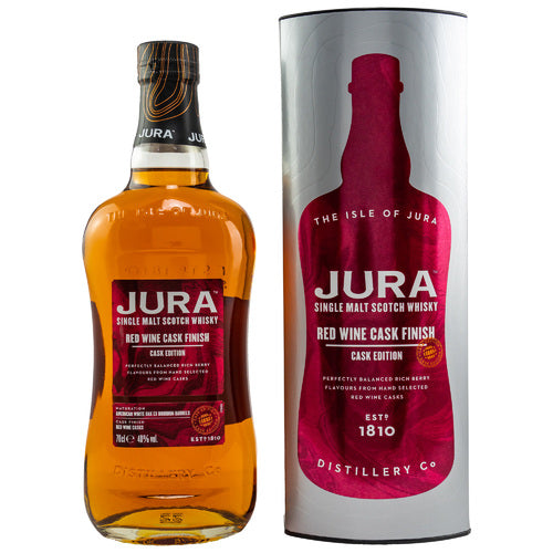 Jura Single Malt Red Wine Cask Finish 40% vol. 0,7 Liter