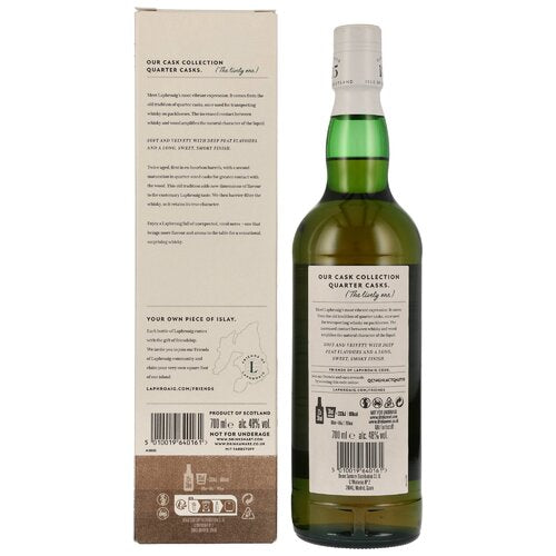 Laphroaig Quarter Cask – Islay Single Malt – 48 % vol. (0,7 l)