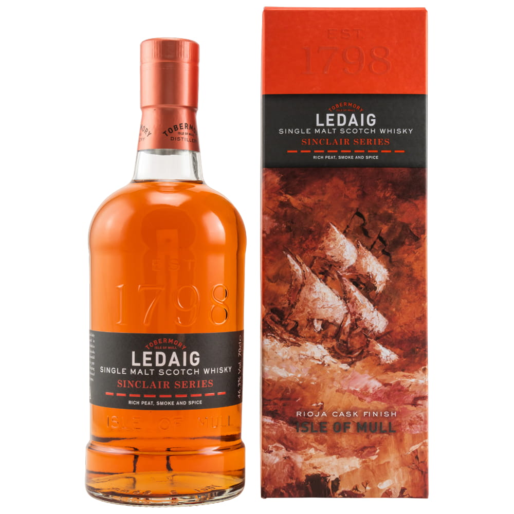 Ledaig Rioja Cask - Sinclair 46,3% vol. 0,7l