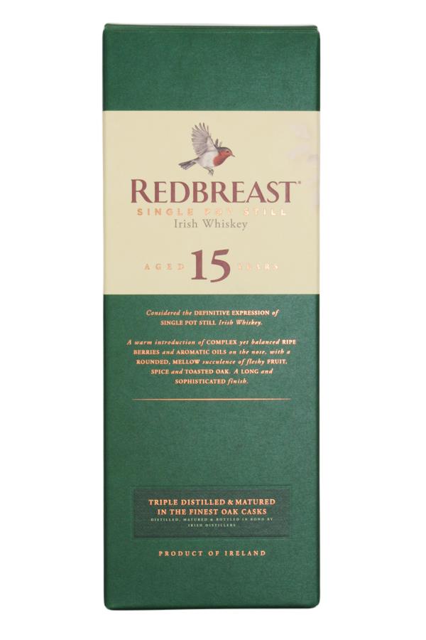 Redbreast 15 Jahre  0,7 l - Irish Single Pot Still