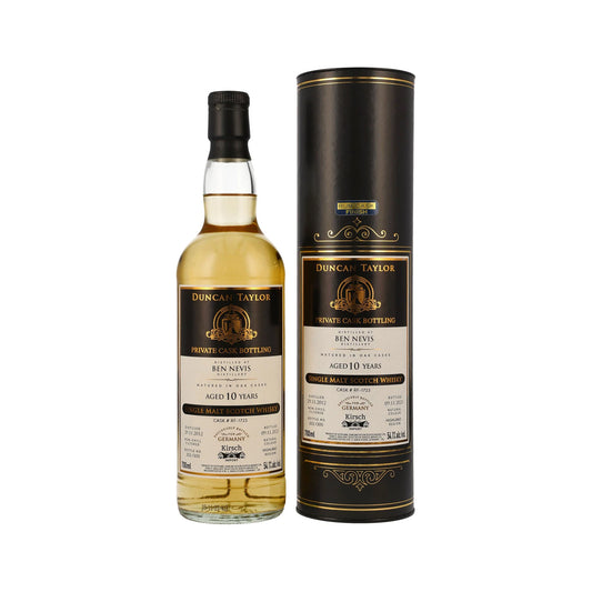 Ben Nevis 2012/2023 - 10 y.o. Rum Finish -Duncan Taylor 54,1vol. 0,7l