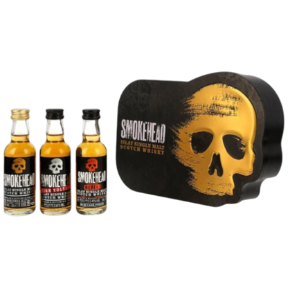 Smokehead Mini Collection – Islay Single Malt Scotch Whisky – 3×0,05 l