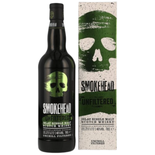 Smokehead Unfiltered – Islay Single Malt Scotch Whisky – 46 % vol. – 0,7 l