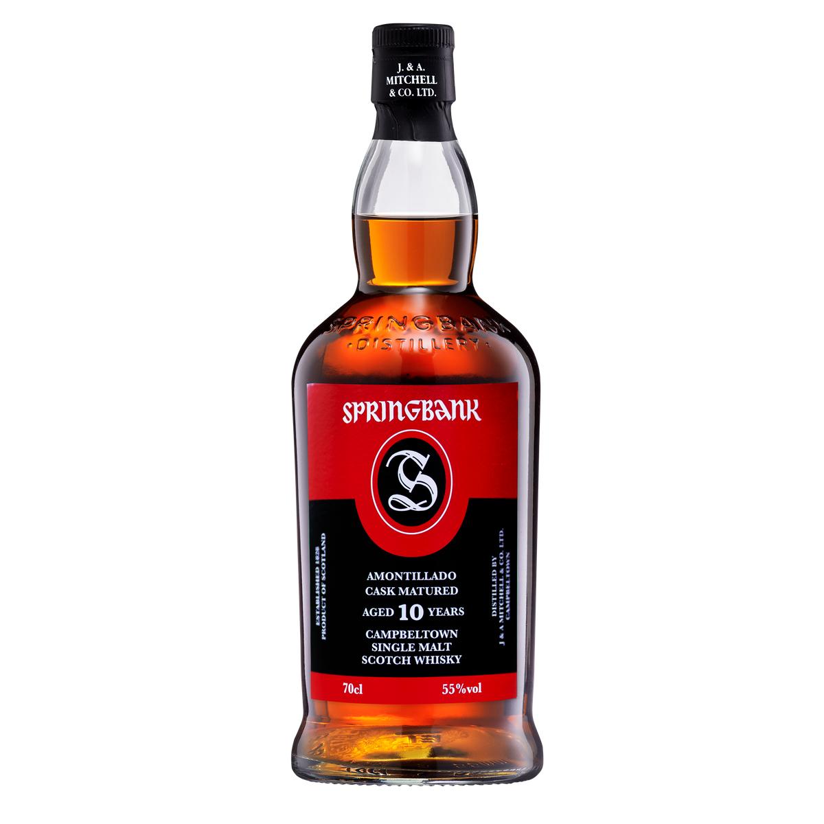 Springbank 10 Jahre Amontillado Cask Matured 55% vol. 0,7l