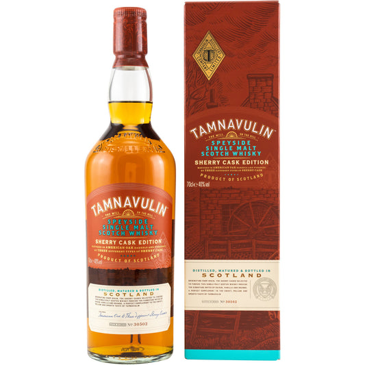 Tamnavulin Sherry Cask Edition Whisky 40% vol. 0,7l