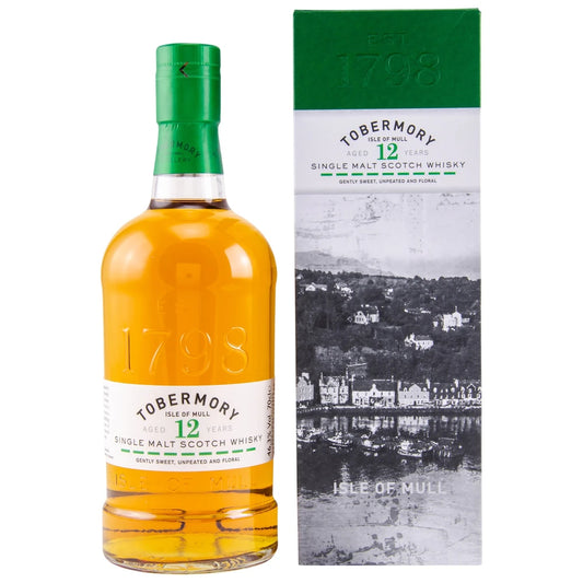 Tobermory 12 Years Old – Island Single Malt Scotch – 46,3 % vol. – 0,7 l