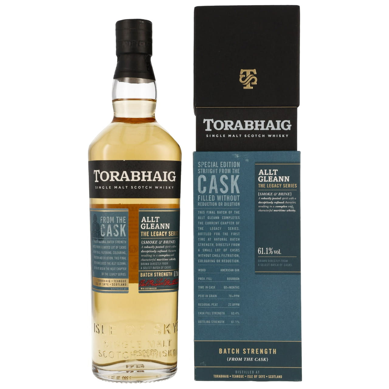 Torabhaig The Legacy Allt Gleann Batch Strength 61,1% vol. 0,7l