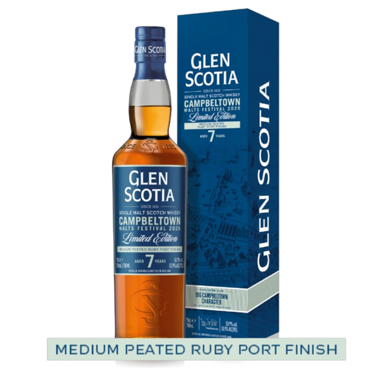 Glen Scotia Festival Edition 2026 – Campbeltown Single Malt – 53,9 % vol. – 0,7 l