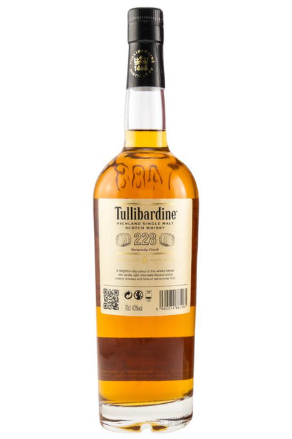 Tullibardine 228 Burgundy Finish 43% vol. 0,7 l