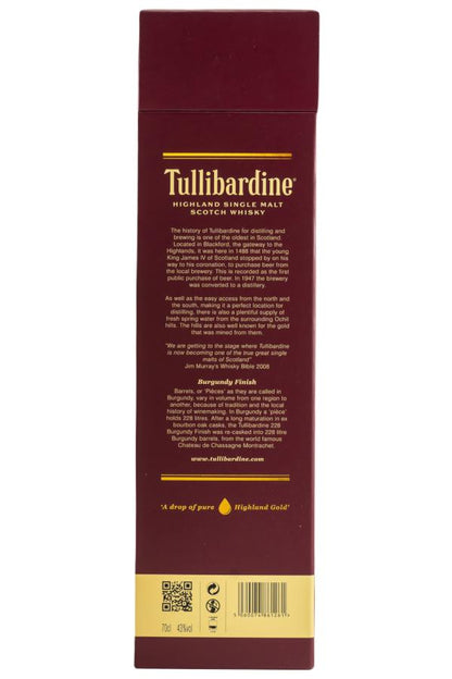 Tullibardine 228 Burgundy Finish 43% vol. 0,7 l