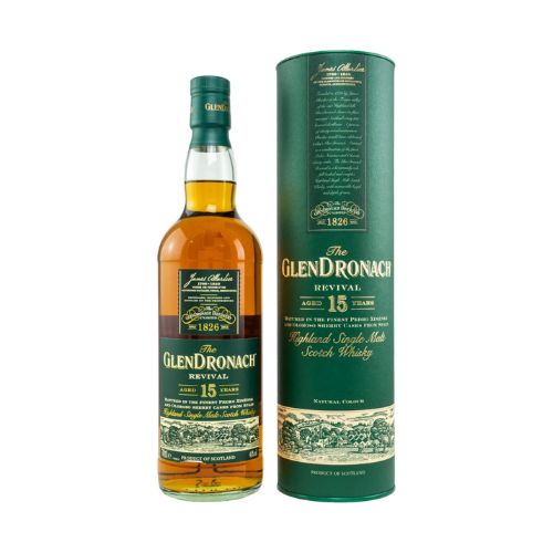 Glendronach 15 Jahre Revival  46% vol. 0,7l