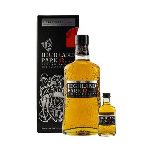 Highland Park 12 Viking Honour 40% vol. 0,7l + Mini Highland Park 18 43% vol. 0,05l