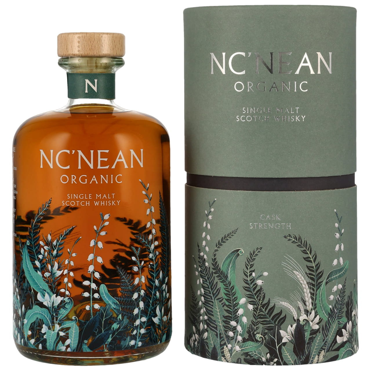 Nc'nean Organic Single Malt Whisky Cask Strength Batch CS/GD06 59,6%vol. 0,7l