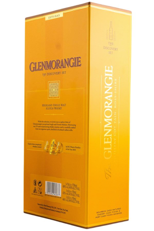 Glenmorangie Discovery Set 10 Jahre 40% vol. 0,7l + 2 Miniaturen je 0,05 l