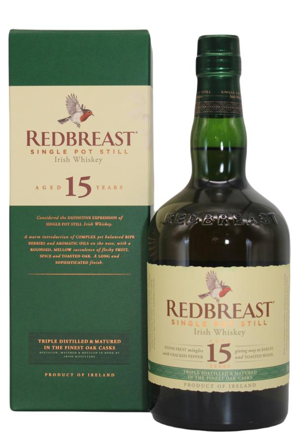 Redbreast 15 Jahre  0,7 l - Irish Single Pot Still