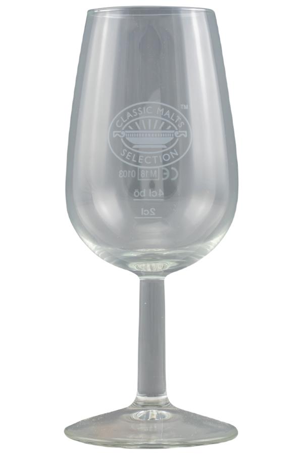 Tasting Glas Serie "Classic Malts" mit Eichstrich und Logo