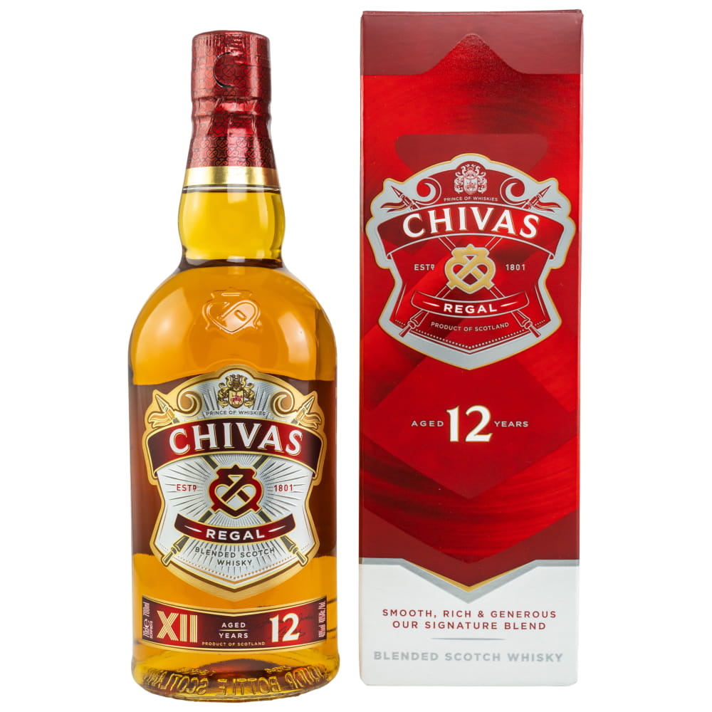 Chivas Regal 12 Jahre 40% vol. 0,7 l - Scotch Blend