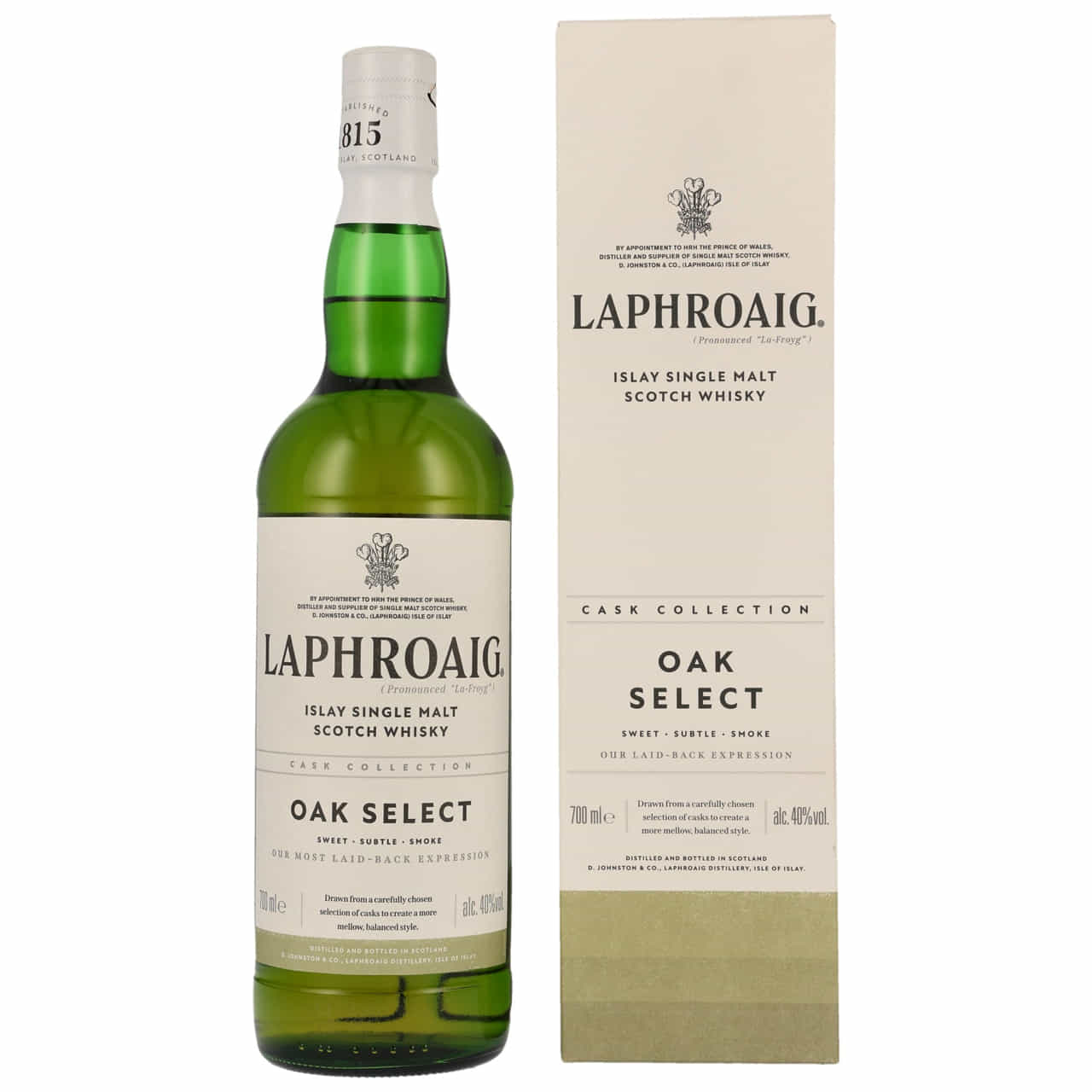Laphroaig Oak Select 40% vol. 0,7l