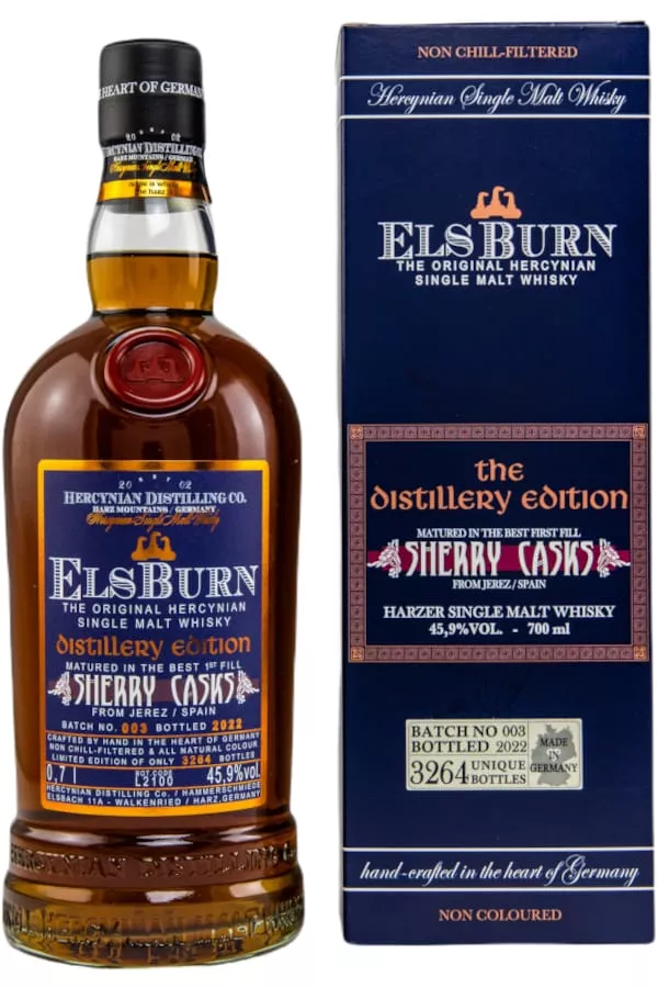 Elsburn Distillery Edition Batch 003 (2022) Sherry Casks 45,9% vol. 0,7 l