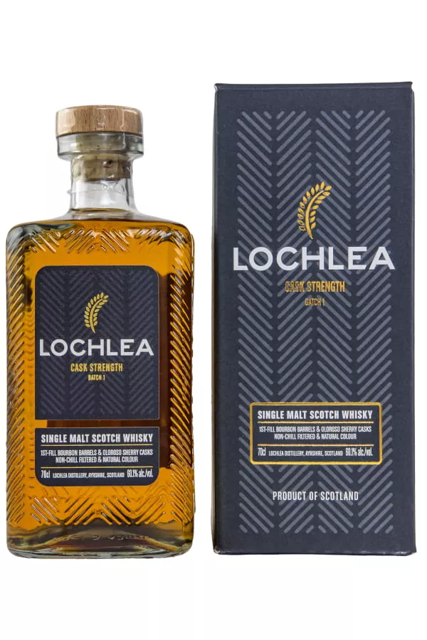 Lochlea Cask Strength 60,1% vol. Batch 1  0,7 l