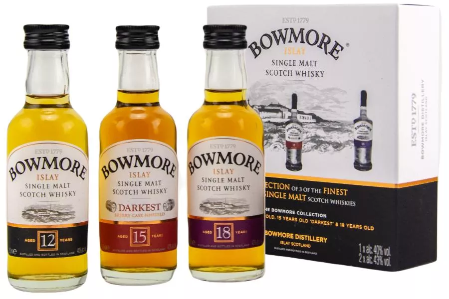 Bowmore Collection 3 x 0,05  l