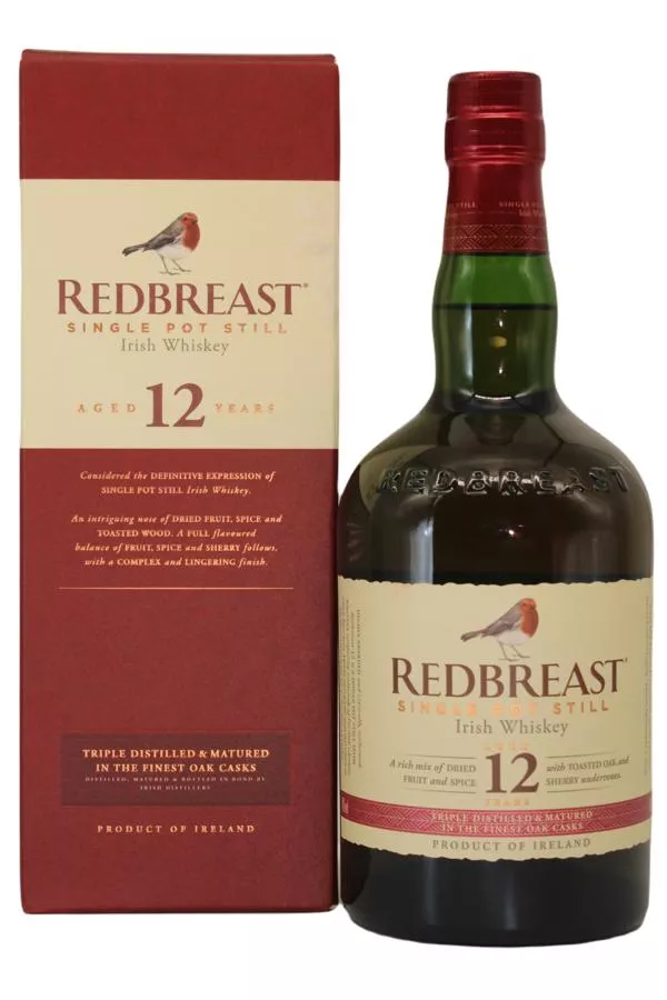 Redbreast 12 Jahre  0,7 l - Irish Single Pot Still